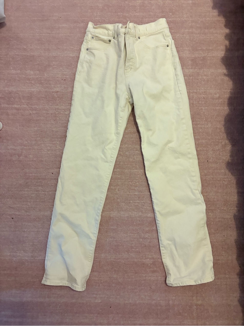 Madewell Longline Straight Jeans